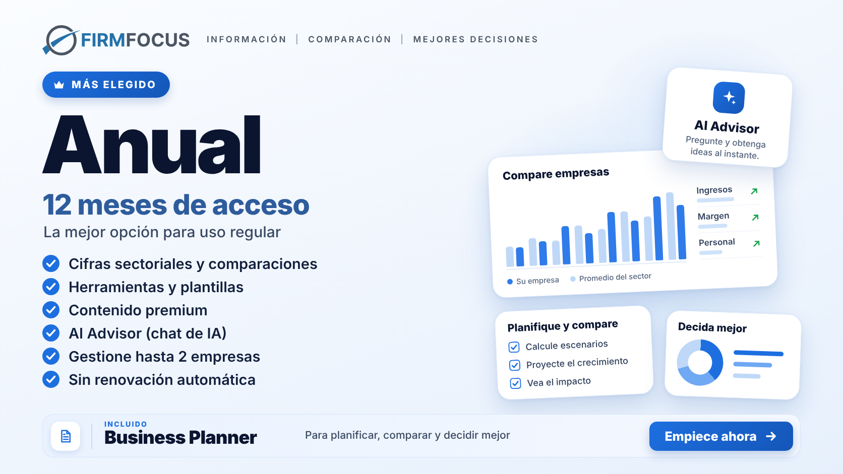 Membresía anual — 12 meses