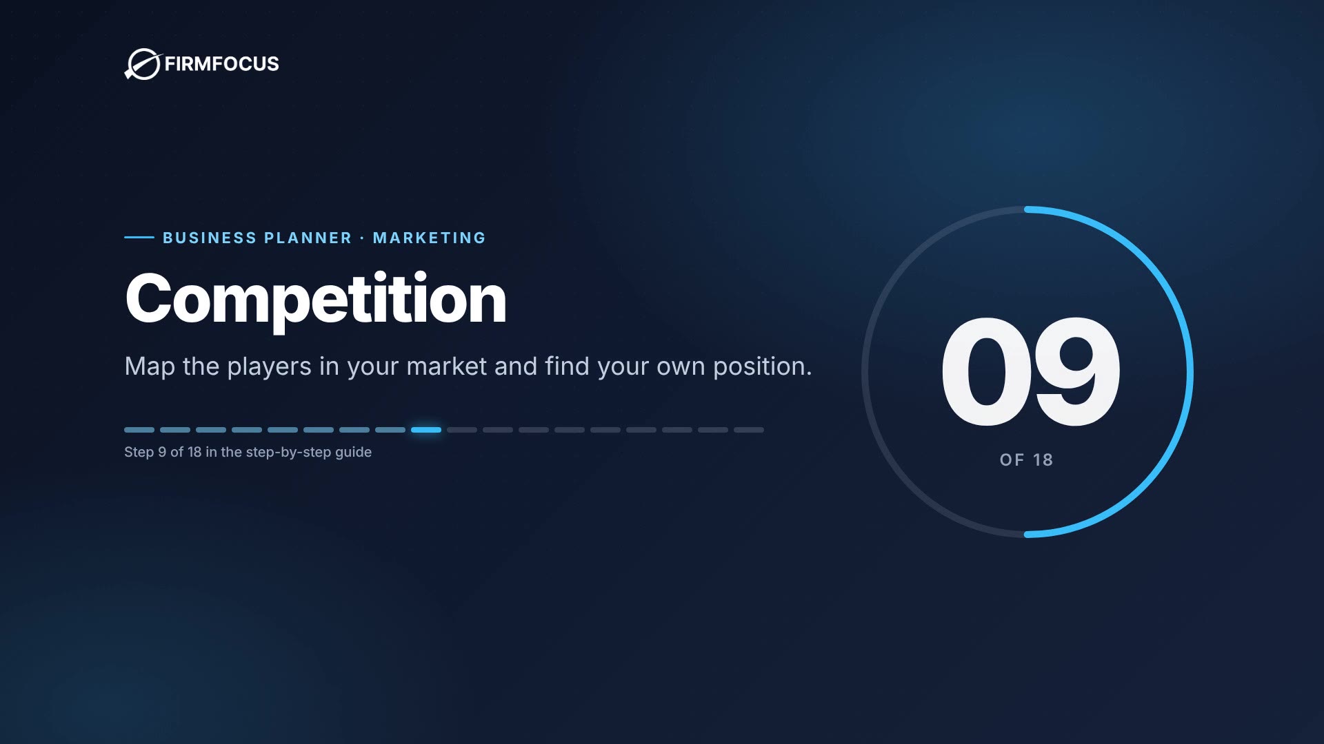 Video step 9: Competition