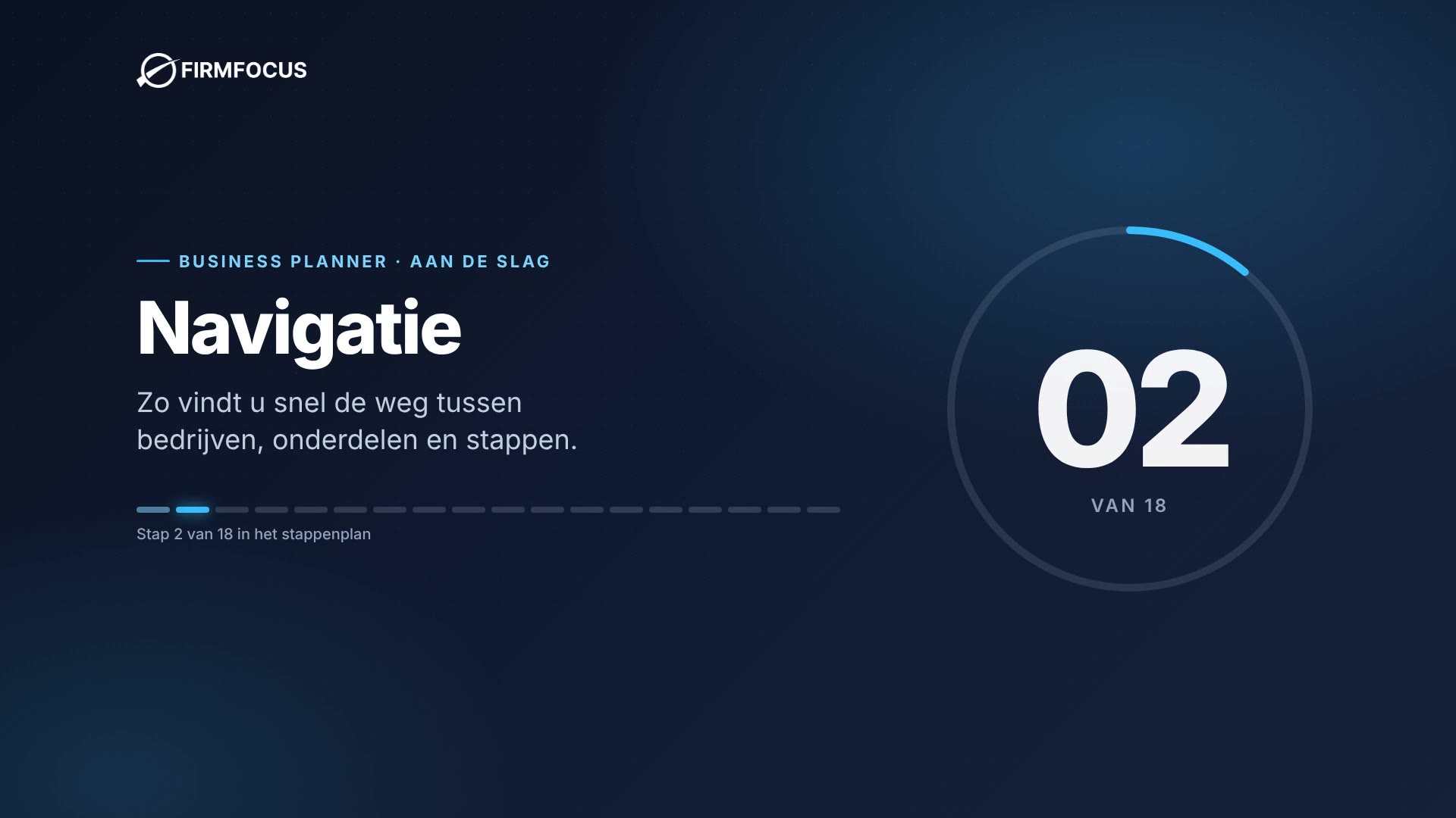 Video stap 2: Navigatie