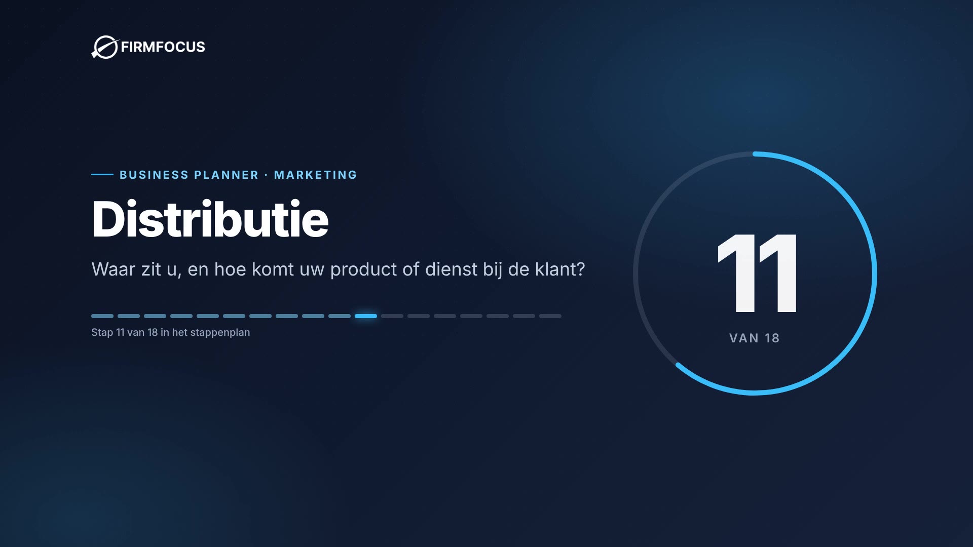 Video stap 11: Distributie